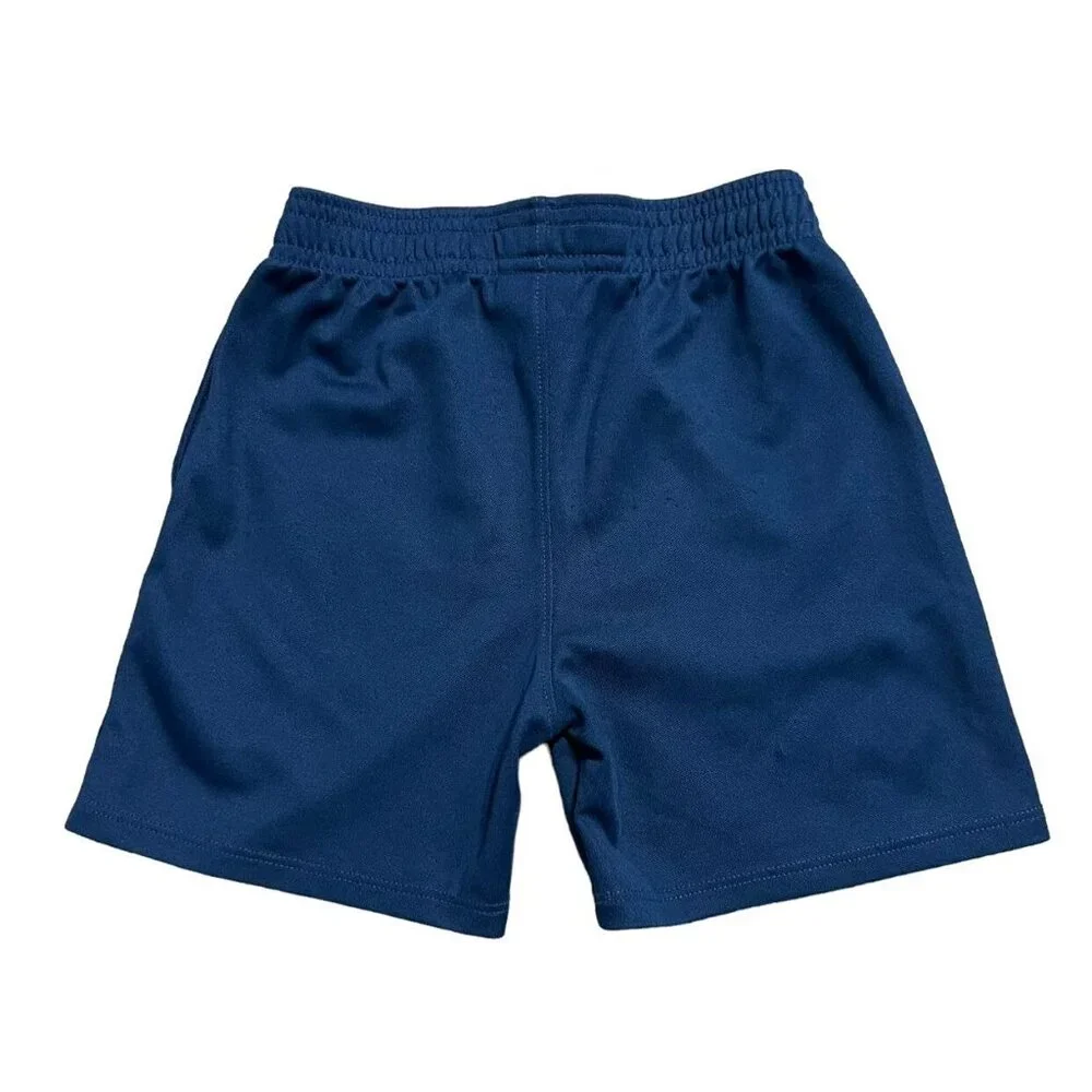 Under Armour 2T Navy Blue & Orange Athletic Shorts